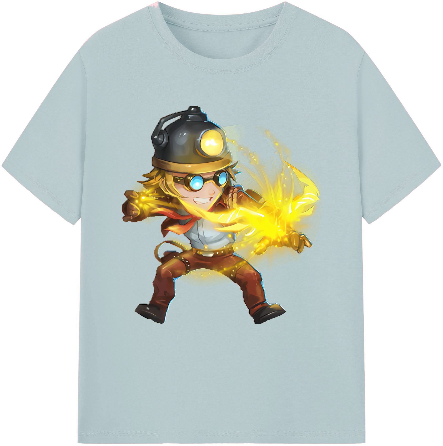 リーグ・オブ・レジェンド League of Legends LOL 綿100％半袖Tシャツ（フロントプリント）
